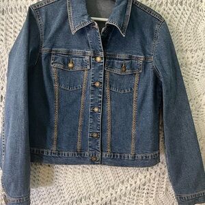 Will Smith medium denim jacket with some great detailing the detailing. Like new
